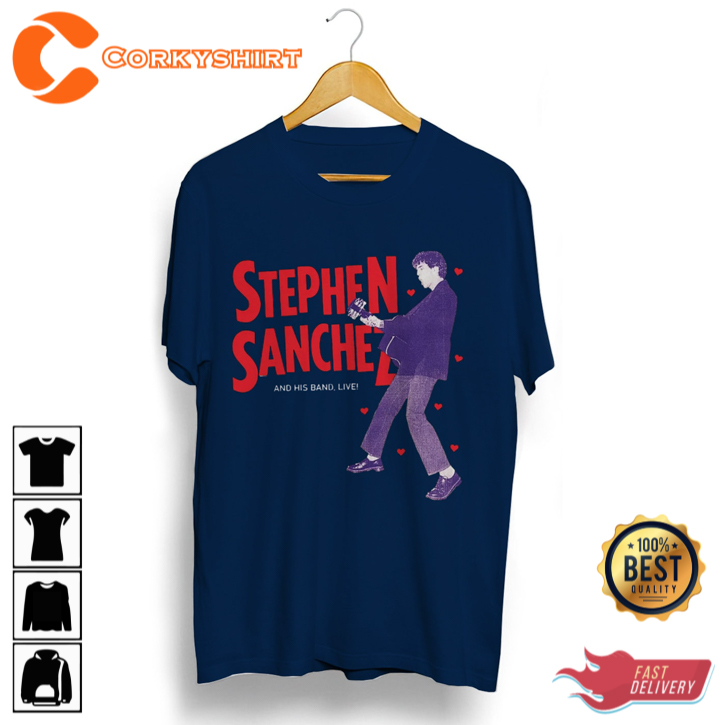 Stephen Sanchez 2023 Tour Shirt, Sanchez Fan Supporter Tee, Musical Journey Collection