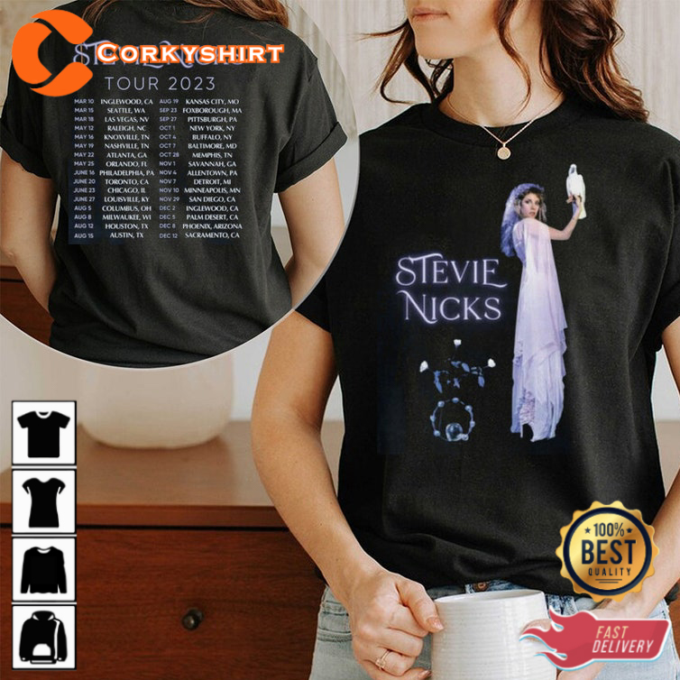 Stevie Nicks Tour 2023 Live In Concert Design T-Shirt