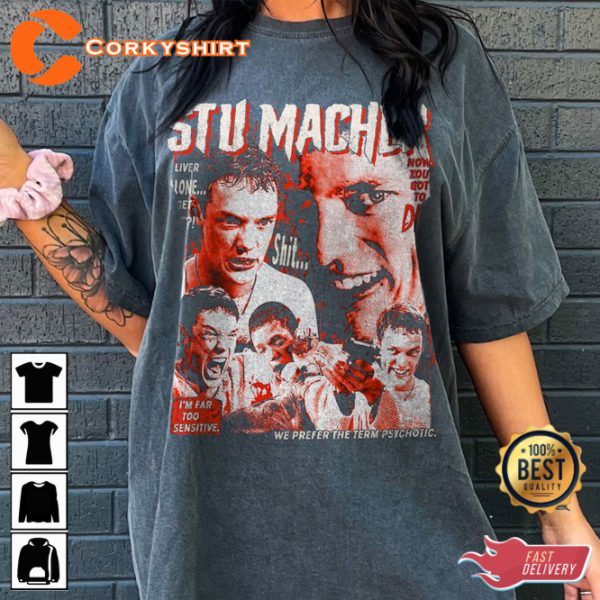 Stuart Stu Macher Scream Scary Movie Fan Lover Halloween Costume T-Shirt