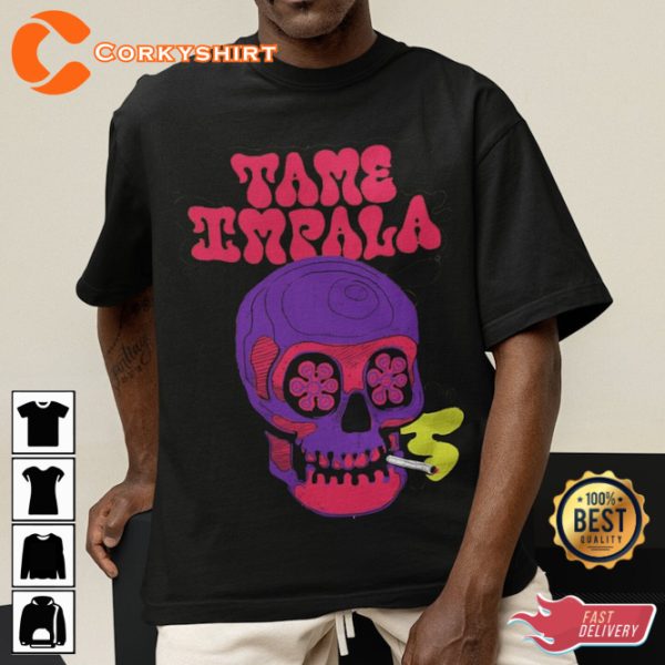 Tame Impala Rockband Music Gift Concert T-Shirt