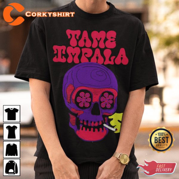 Tame Impala Rockband Music Gift Concert T-Shirt