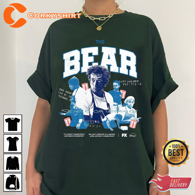 The Bear Movie Richie Carmen Berzatto The Original Beef of Chicagoland Unisex T-Shirt