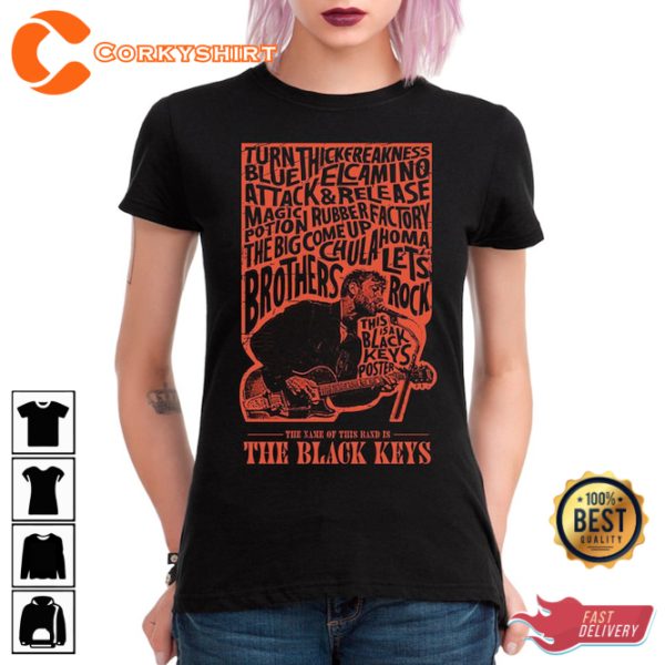 The Black Keys Art Unisex T-Shirt