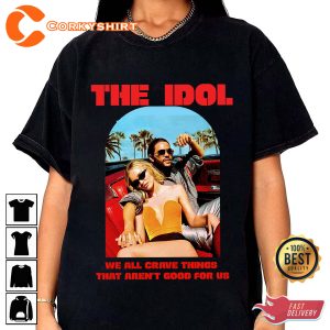 The Idol Movie 2023 The Weeknd Lily-Rose Depp T-Shirt