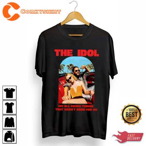 The Idol Movie 2023 The Weeknd Lily-Rose Depp T-Shirt