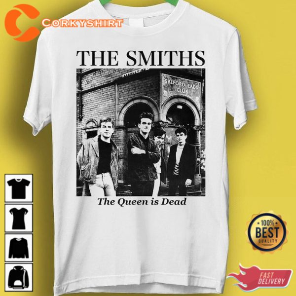 The Smiths The Queen Is Dead Punk Gift Funny Tee Movie Music T-shirt