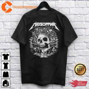 The Summer Horror Heavy Metal Skull Scary Halloween T-Shirt