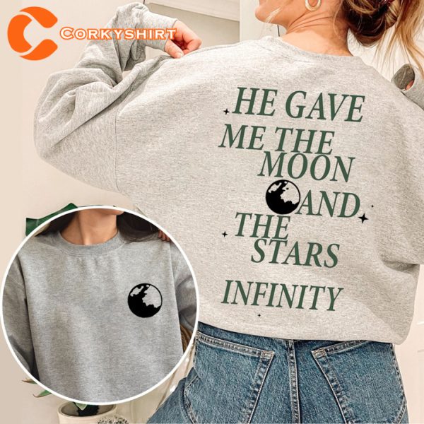 The Summer I Turned Pretty Movie He Gave Me The Moon And The Stars Infinity Gildan Movie T-Shirt