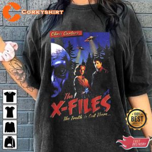 The X-Files The Truth Is Out There Scully and Mulder Vintage Inspired T-Shirt