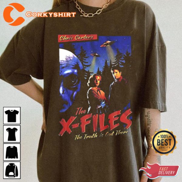 The X-Files The Truth Is Out There Scully and Mulder Vintage Inspired T-Shirt