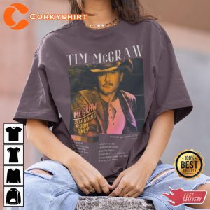 Tim Mcgraw Standing Room Only Vintage Tour Concert T-shirt