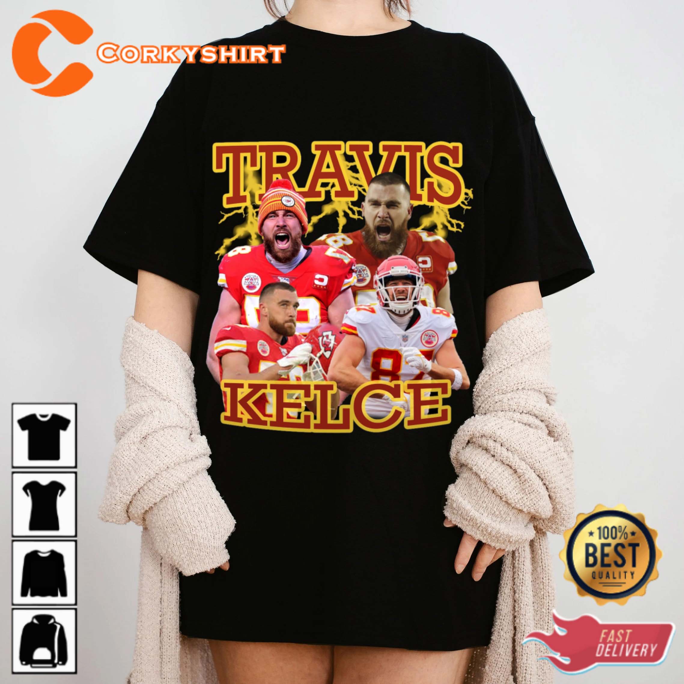 Travis Kelce Kansas City Chiefs Kelce Football Fan T-Shirt