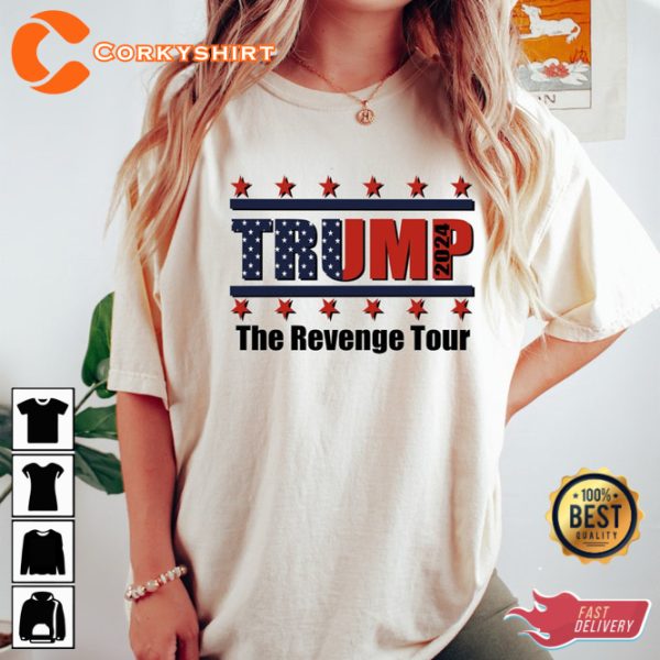 Trump 2024 Revenge Tour Donald Trump T-Shirt