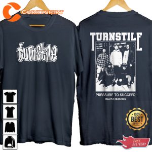 Turnstile Pressure To Proceed Hardcore Punk Melodic Emo Alternative Vibes T-shirt