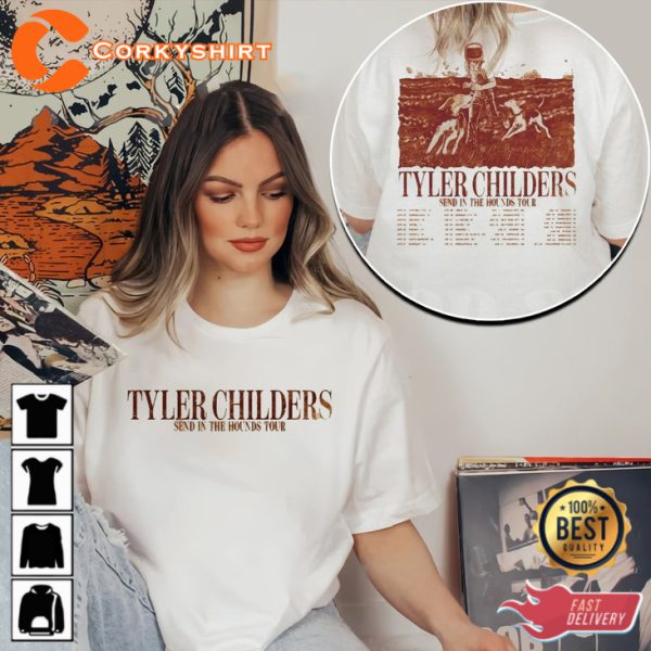 Tyler Childers Design Can I Take My Hounds to Heaven Album Shirt