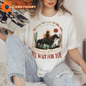 Tyler Childers In Your Love I ll Wait For You Music Graphic 2023 Concert T-Shirt