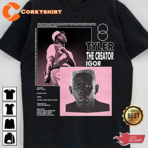Tyler The Creator Igor Aesthetic Pop Album Bootleg Inspired T-Shirt