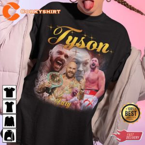 Tyson Fury Boxing Legend Knockout Power T-Shirt