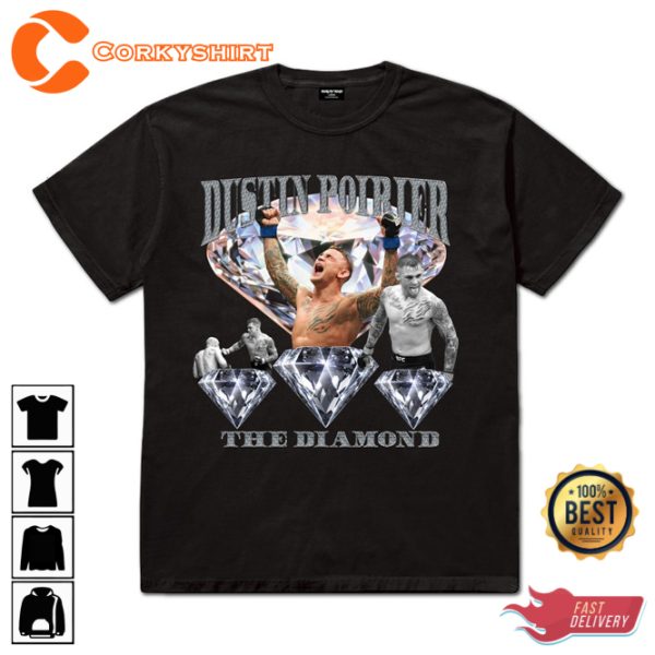 Ultimate Fighting Dustin Poirier Mixed Martial Arts Legend MMA T-Shirt