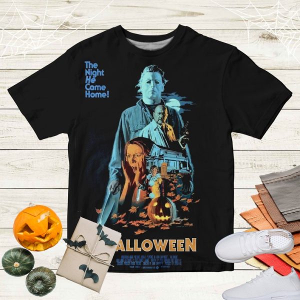 Vintage American Slasher Media Franchise Halloween T-Shirt