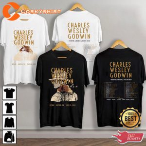 Vintage Charles Wesley Godwin North American Tour 2023 T-Shirt