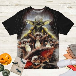Vintage Gremlins Mischievous Folklore Shirt, Black Comedy Horror Shirt Fan Gifts