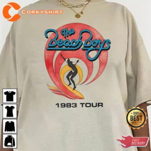 Vintage The Beach Boys Band Comfort Colors Shirt