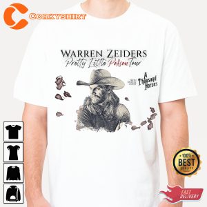 Warren Zeiders A Thousand Horses 2023 Pretty Little Poison Tour Concert T-Shirt