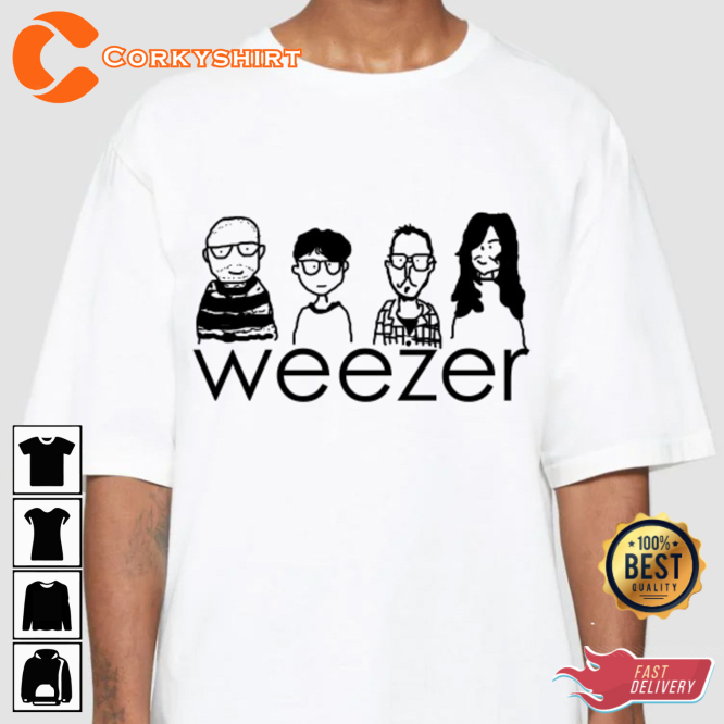 Weezer Island in the Sun Music Rock T-Shirt