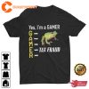 Yes I am A Gamer Tax Fraud Funny Weird Cringe Unisex T-Shirt