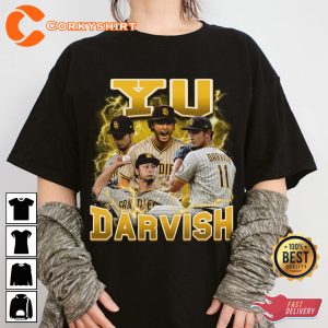 Yu Darvish San Diego Padres Yu-san Baseball T-Shirt