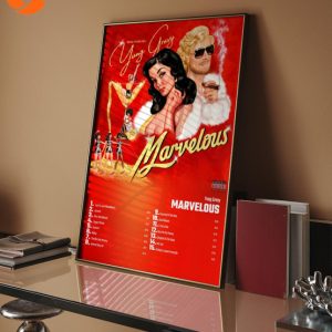 Yung Gravy Marvelous Album Cover Home Wall Art Poster