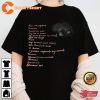 Zach Bryan Self-titled Album 2023 Tracklist Concert T-shirt