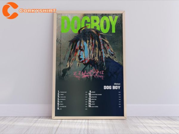 ZillaKami Dog Boy Album Cover Home Wall Art Poster