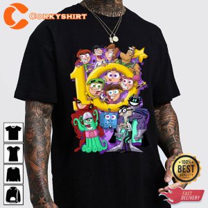 10th Year Birthday The Fairly OddParents Cartoon Trendy Unisex T-Shirt