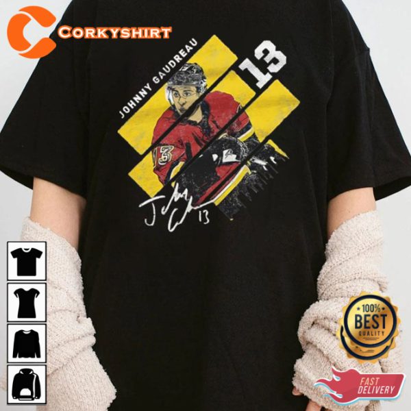 13 Johnny Gaudreau Calgary Flames Hockey Fans Tribute Unisex T-Shirt