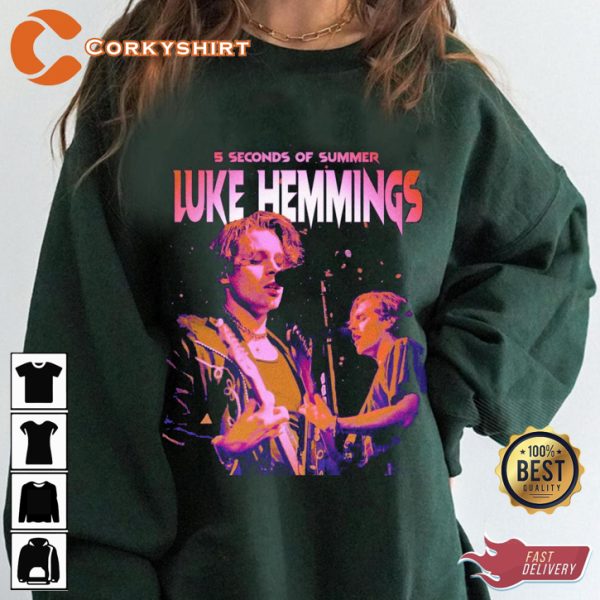 5 Seconds Of Summer 2023 Luke Hemmings Tour Miracle 5SOSFam T-shirt