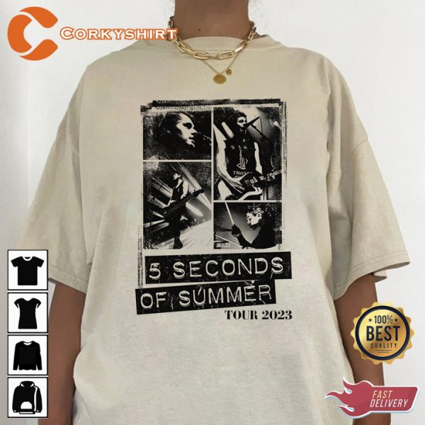 5 Seconds Of Summer 5SOS The Show 2023 T-Shirt