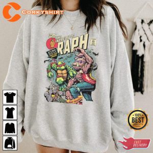 90s Classic Ninja Turtle Ninja Lover Turtle Fan The Incredible Ralph Teenage Mutant Sweatshirt