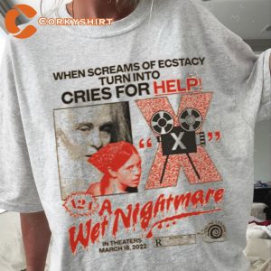 A24 X Wet Nightmare Horror Movie Sweatshirt