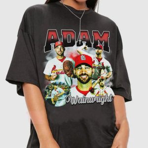 Adam Wainwright Wainos Curve St Louis Cardinals Baseball Sportwear T-Shirt