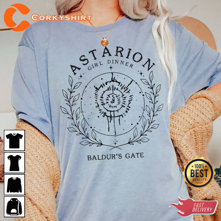 Adventure Awaits Game Astarion Baldurs Gate 3 Fan Gamer Unisex T-Shirt