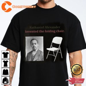 Alabama Brawl Nathaniel Alexander Folding Chair Inventor Internet Viral T-shirt