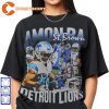 Amon-Ra St Brown Detroit Lion Gridiron Star NFL Wide Receiver Sportwear T-Shirt