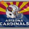 Arizona Cardinals Football Team Helmet Flag Gift For Fan