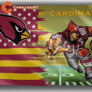Arizona Cardinals Football Team Mascot Flag Fan best banner