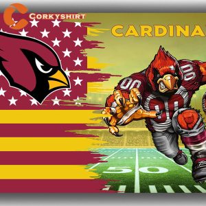 Arizona Cardinals Football Team Mascot Flag Fan best banner