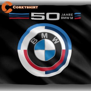BMW 50 Jahre bmw M Racing Indoor Outdoor Banner Flag