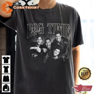 Big Time Rush Legacy in Teen Music Vintage T-shirt
