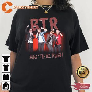 Big Time Rush Pop Vibes Boyfriend T-Shirt